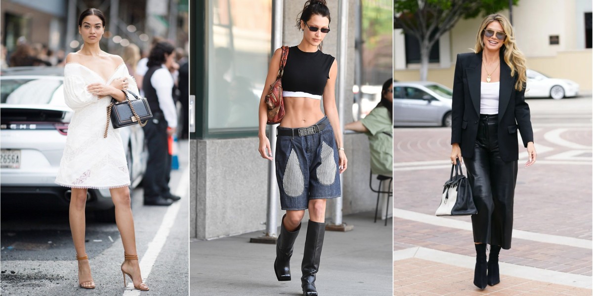 denim a Prada forever model off duty staple