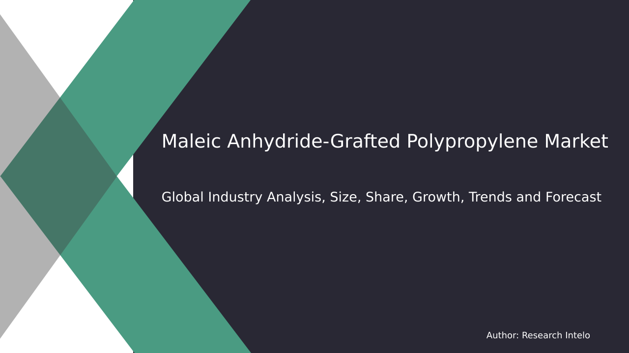 Maleic Anhydride-Grafted Polypropylene Market Research Report 2033