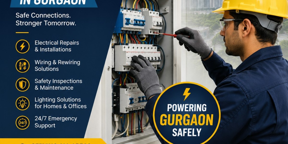 How Professional Electrician Services in Gurgaon Improve Workplace Safety