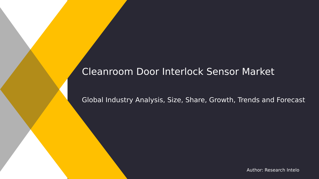Cleanroom Door Interlock Sensor Market Research Report 2033