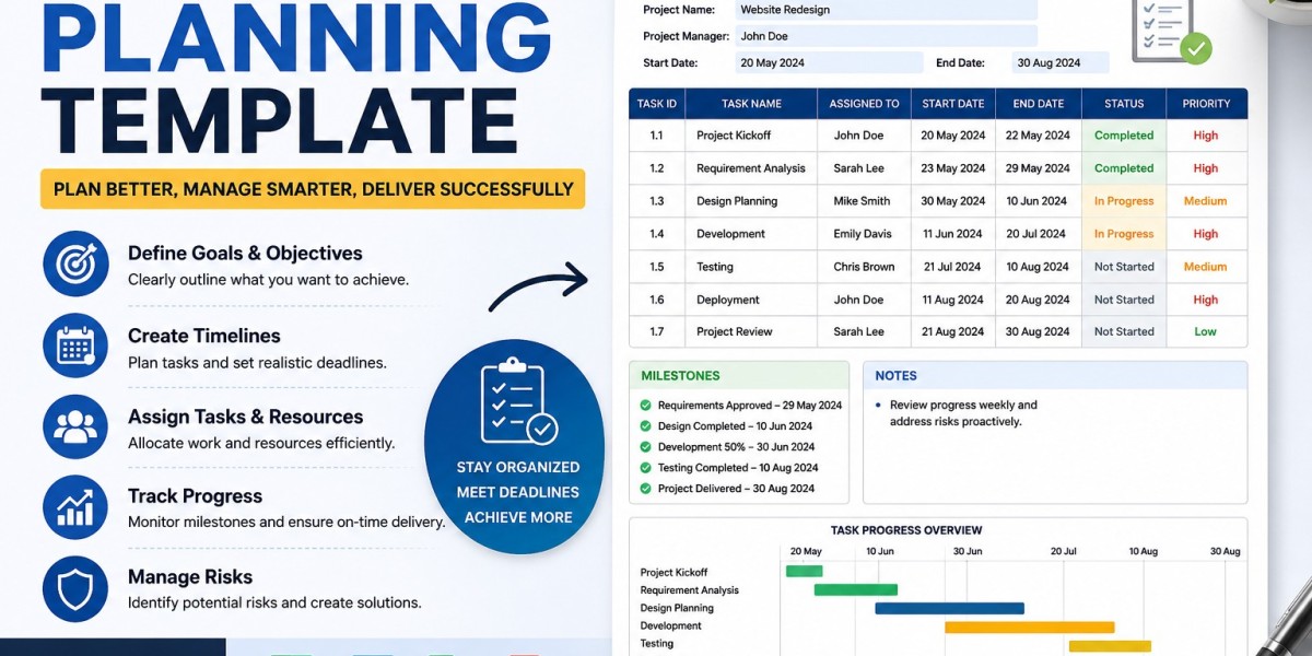 Project Planning Template: Free Download, Examples & Step-by-Step Guide