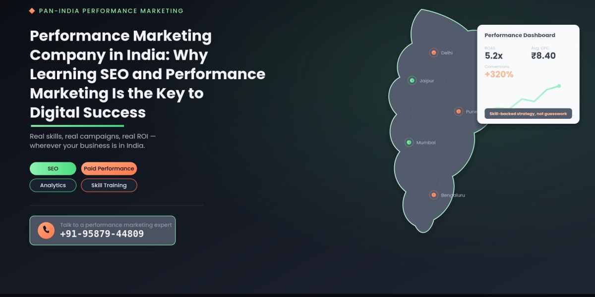 Performance Marketing Company in India: Why Learning SEO and Performance Marketing Is the Key to Digital Success