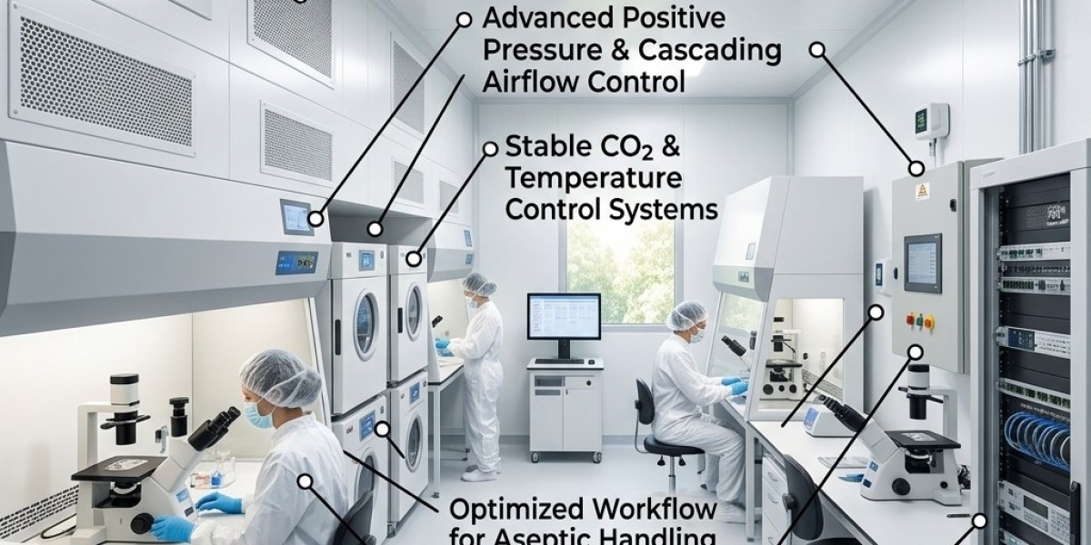 Does IVF Laboratory Design include turnkey planning, installation, testing, and commissioning?