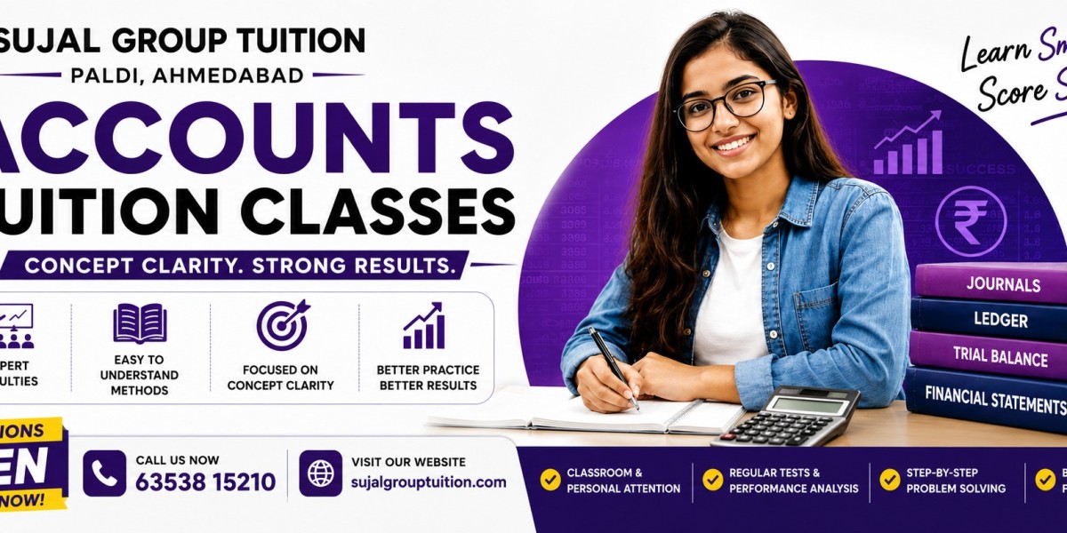 Accounts Tuition Classes in Paldi | Concept Clarity & Strong Results