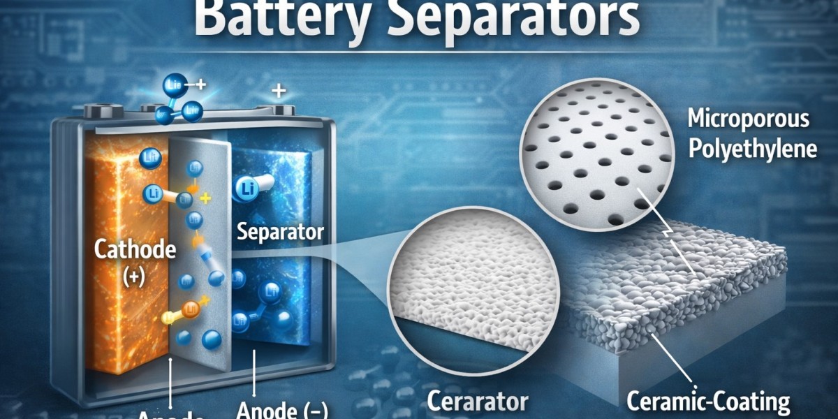 Battery Separators Market Growth Drivers, Emerging Trends, and Opportunities by 2034