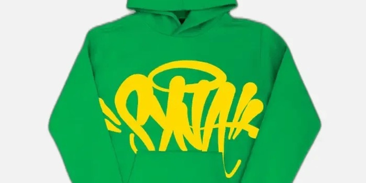 Synaworld ‘Syna Logo’ Hoodie Green – Stylish Streetwear Essential