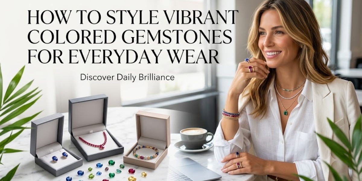 How to Style Vibrant Colored Gemstones for Everyday Wear
