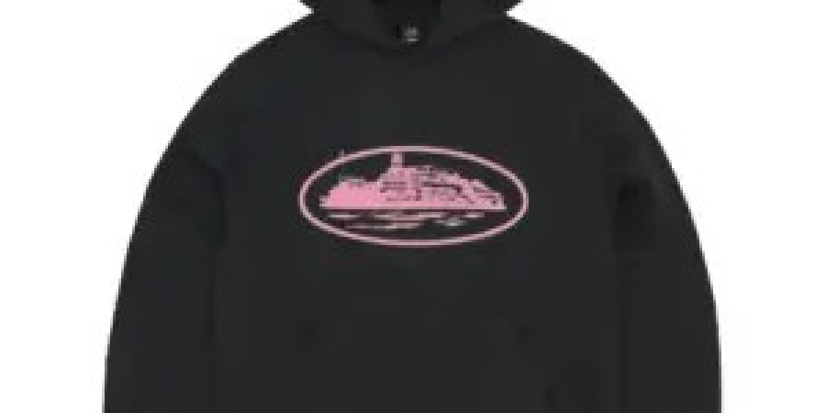 Black and Pink Corteiz Hoodie: A Bold Streetwear Essential