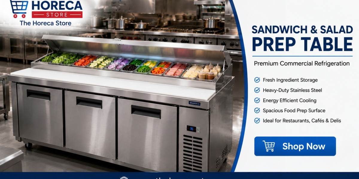 Sandwich And Salad Prep Table: A Practical Guide for Restaurant Operators