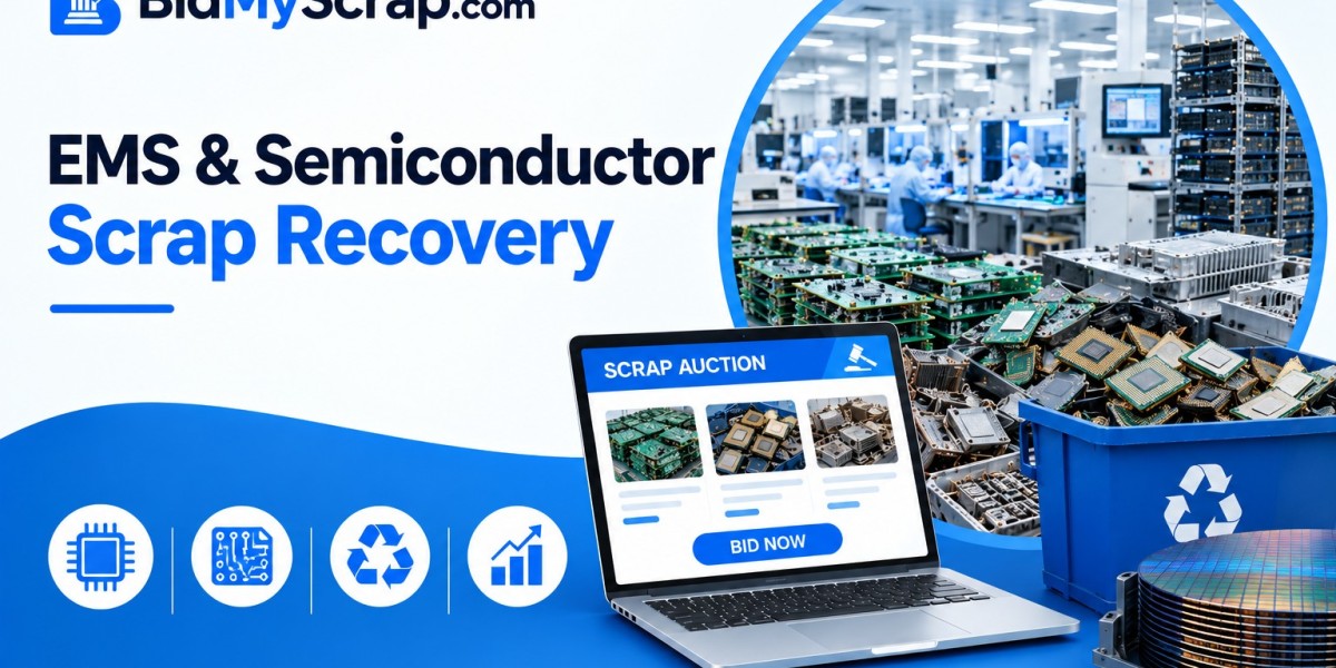 EMS & Semiconductor Scrap Recovery: How High-Tech Electronics Hubs Monetize Salvage via Online Scrap Auction System