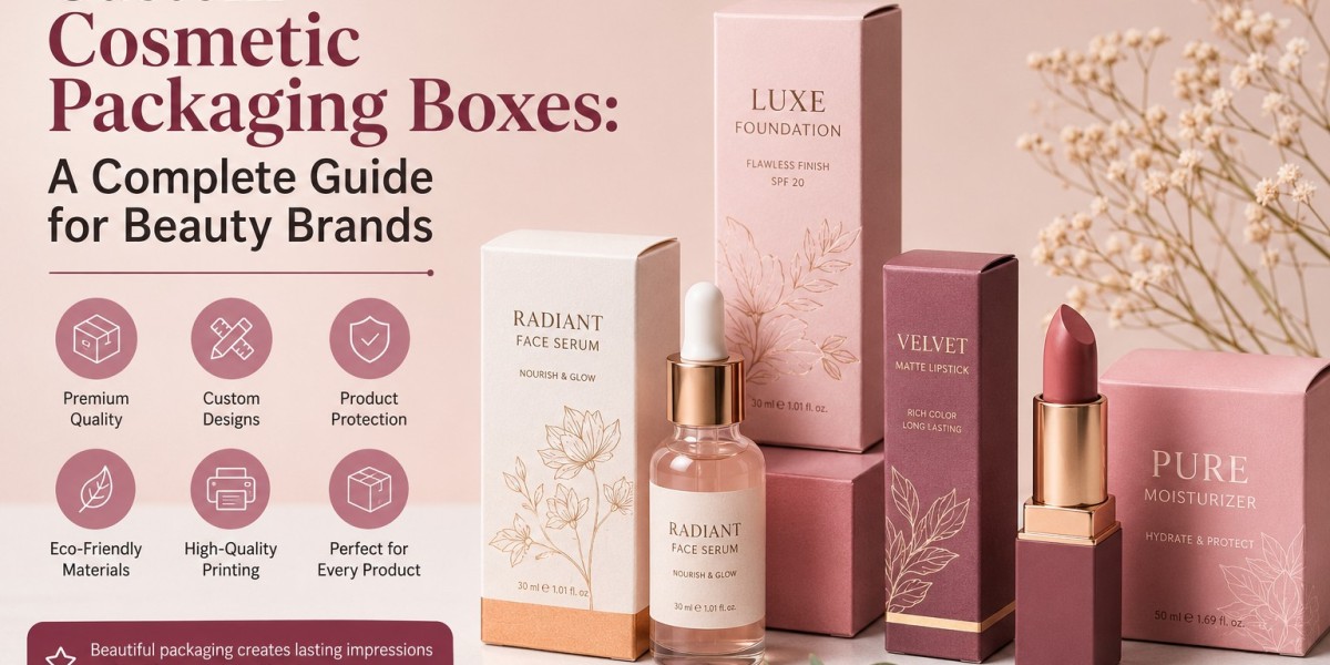 Cosmetic Packaging Boxes for E-commerce: Branding and Protection
