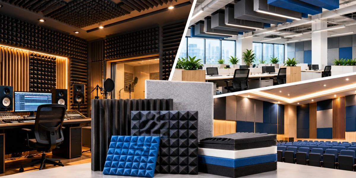 Acoustic Foam: A Smart Way to Control Echo in Commercial Studios, Offices, and Venues