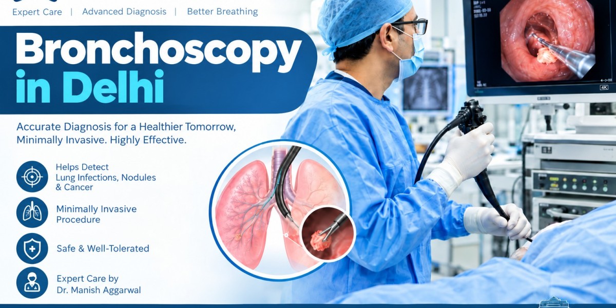 Dr. Manish Aggarwal Expert Bronchoscopy Specialist in Delhi