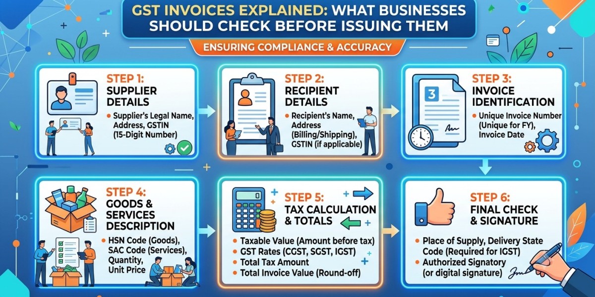 GST Invoices Explained What Businesses Should Check Before Issuing Them