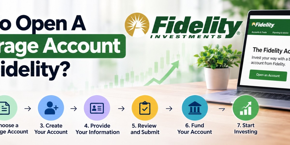 How To Open A Fidelity Investment Account?