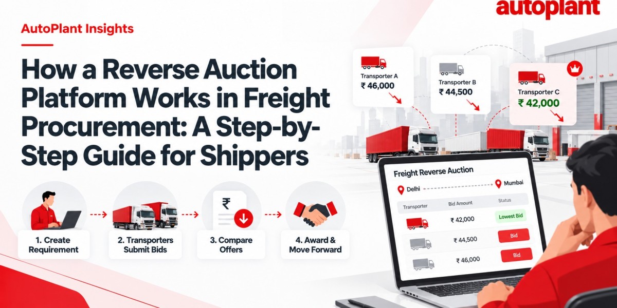 How a Reverse Auction Platform Works in Freight Procurement: A Step-by-Step Guide for Shippers