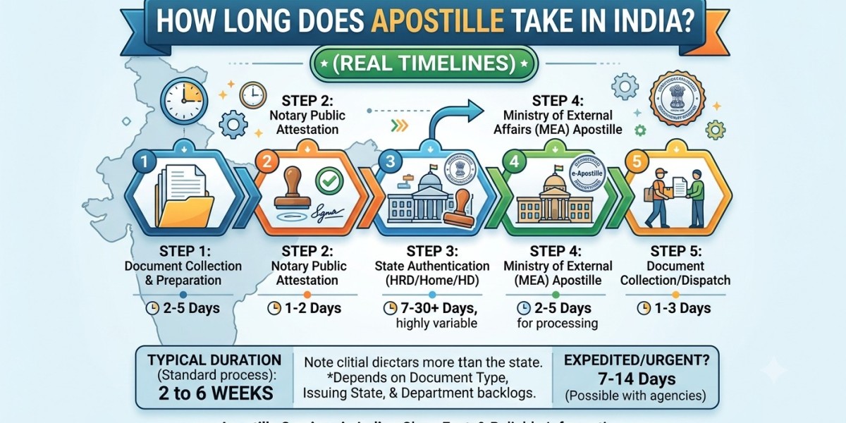 How Long Does Apostille Take in India? (Real Timelines)