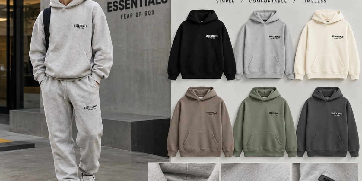 Essentials Hoodies Comfort, Style, and Modern Streetwear Fashion