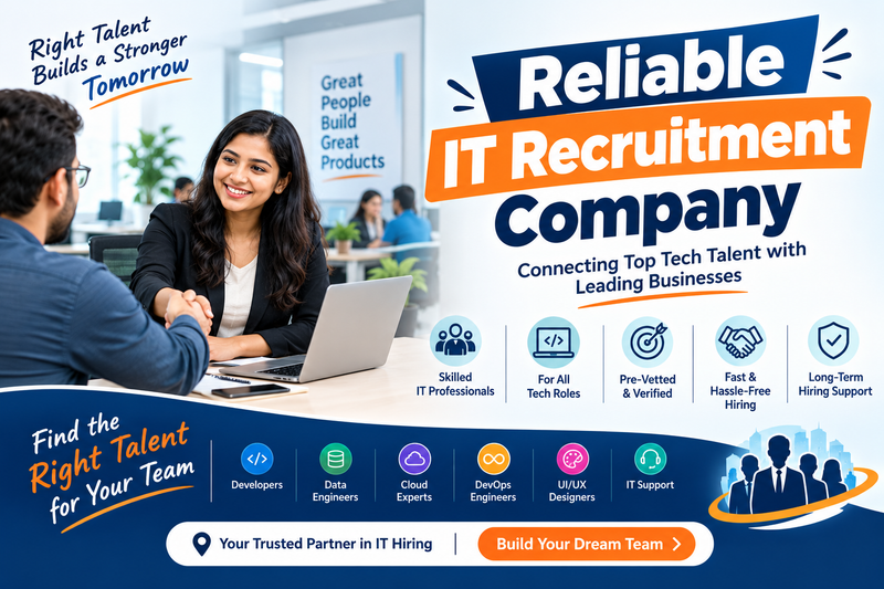 Reliable IT Recruitment Company for Skilled Tech Talent - KRS Manpow...