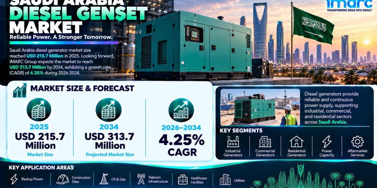 Saudi Arabia Diesel Genset Market Size, Share, Research & Forecast Report 2026-2034