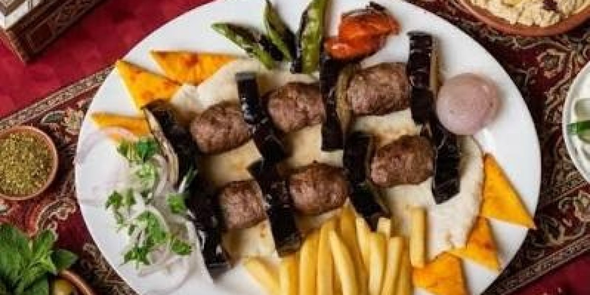 Traditional Lebanese Marinades at Kabab Restaurant In Lebanon